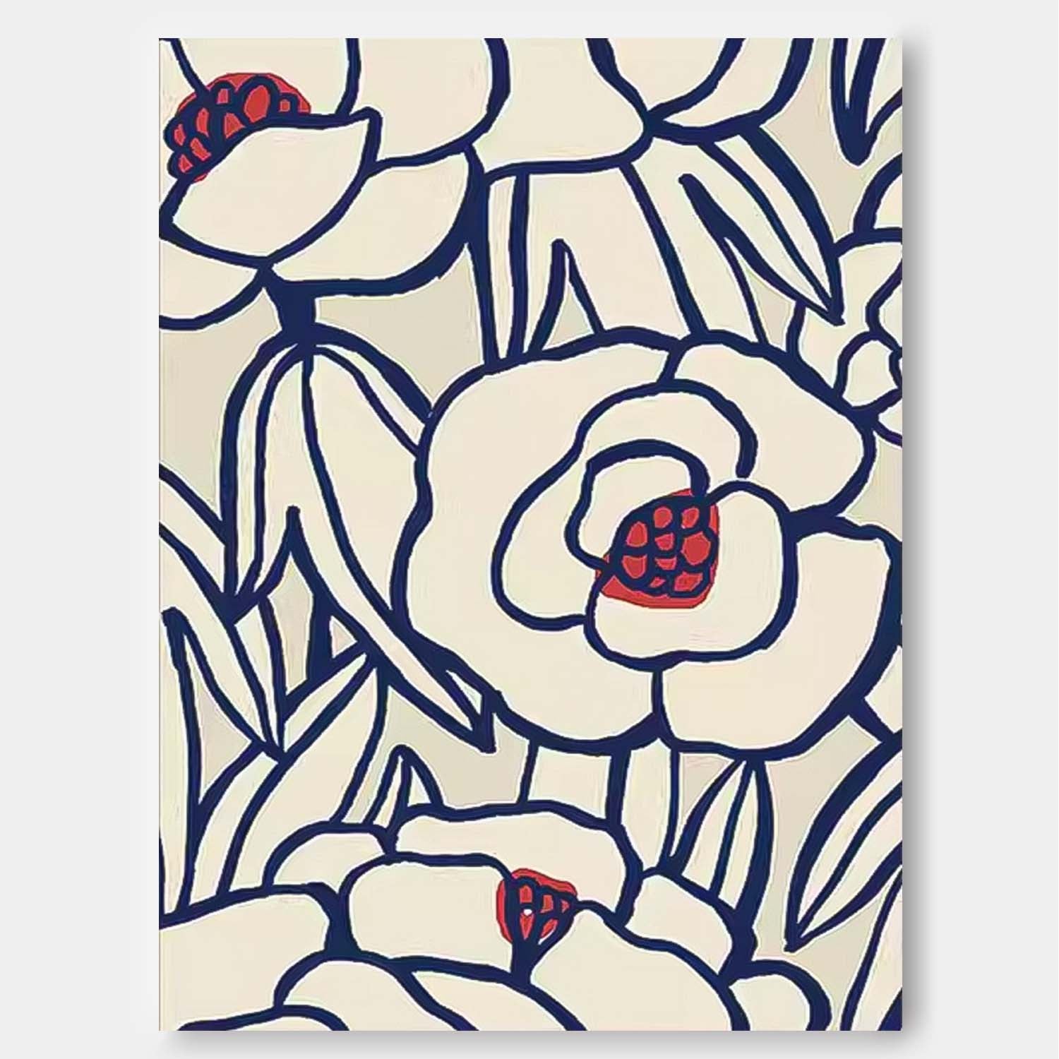 Flower Canvas Art FL164 - Neutralighting