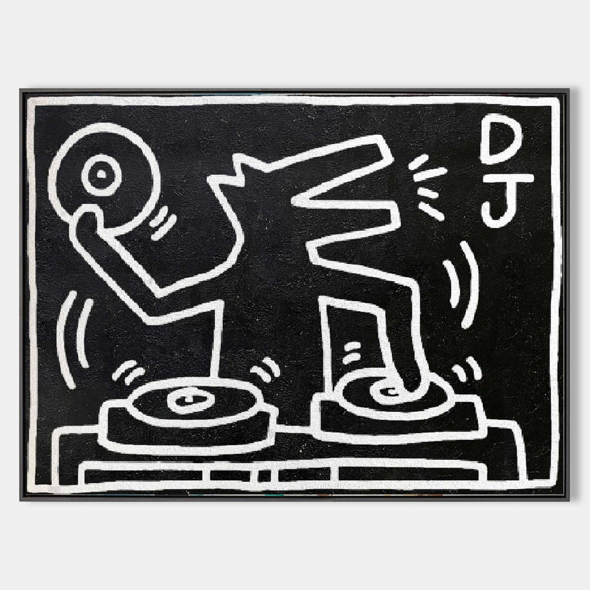 Keith Haring Style Painting KS018 - Neutralighting