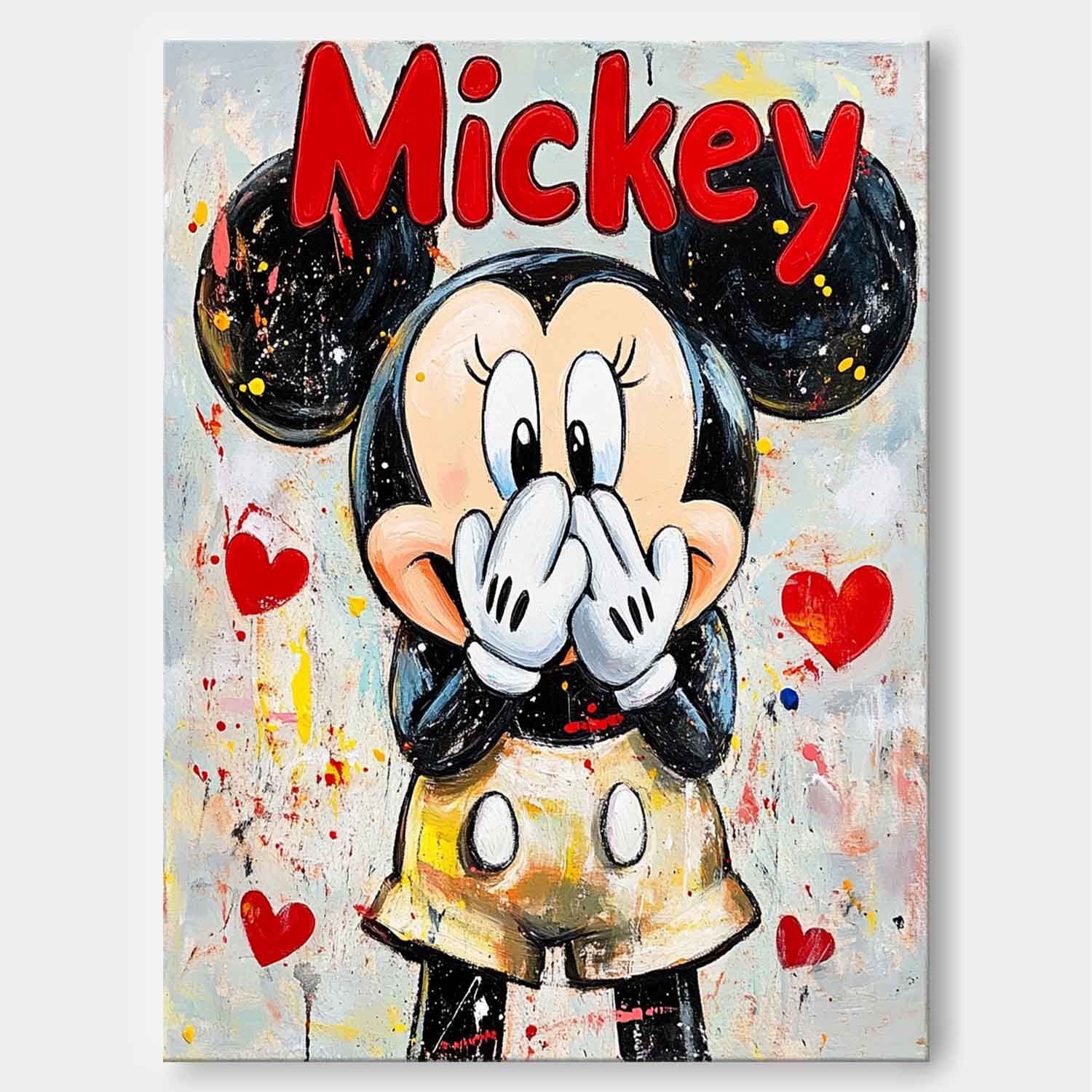 Mickey Mouse Graffiti Art PE189 - Neutralighting