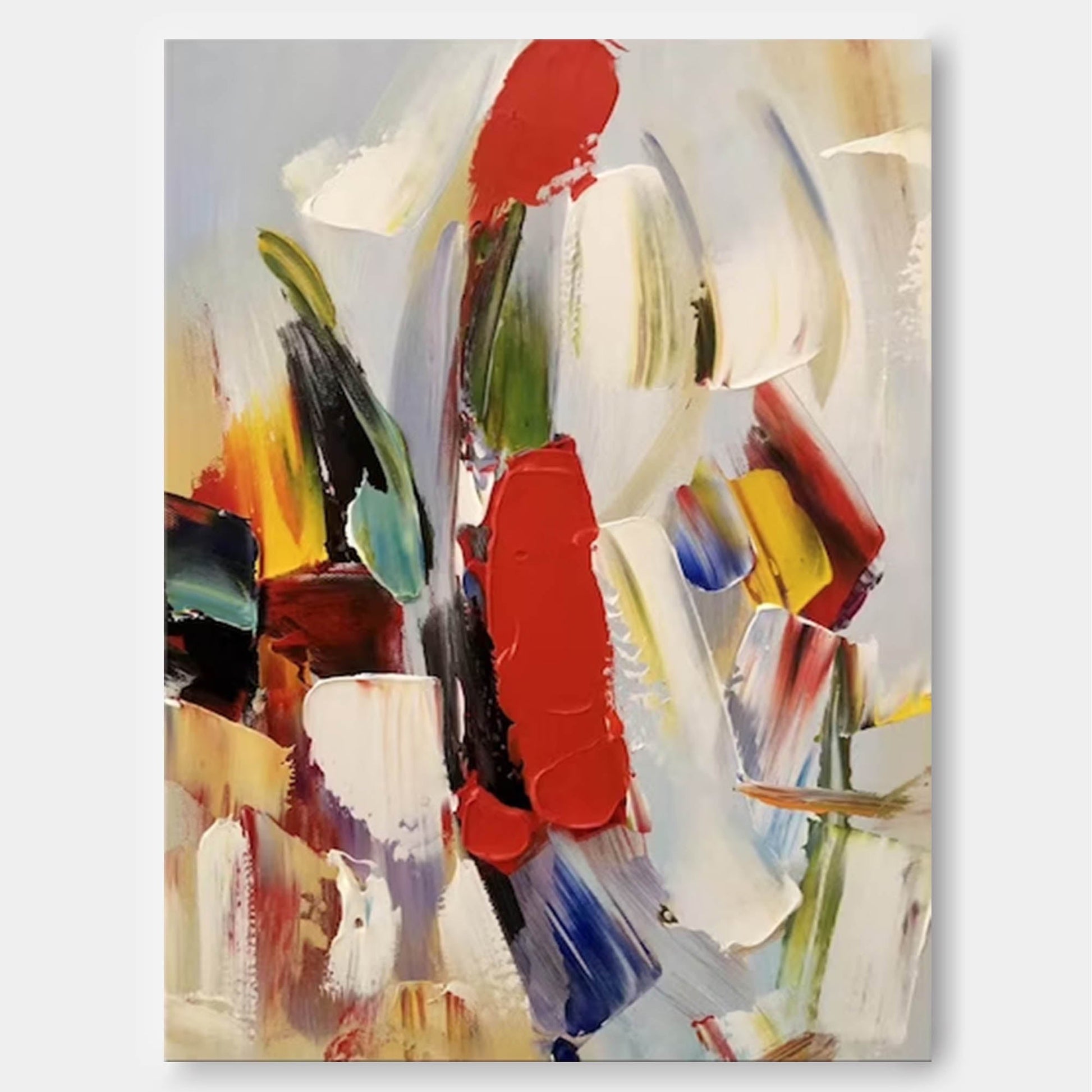 Abstract Canvas Art AB098 - Neutralighting