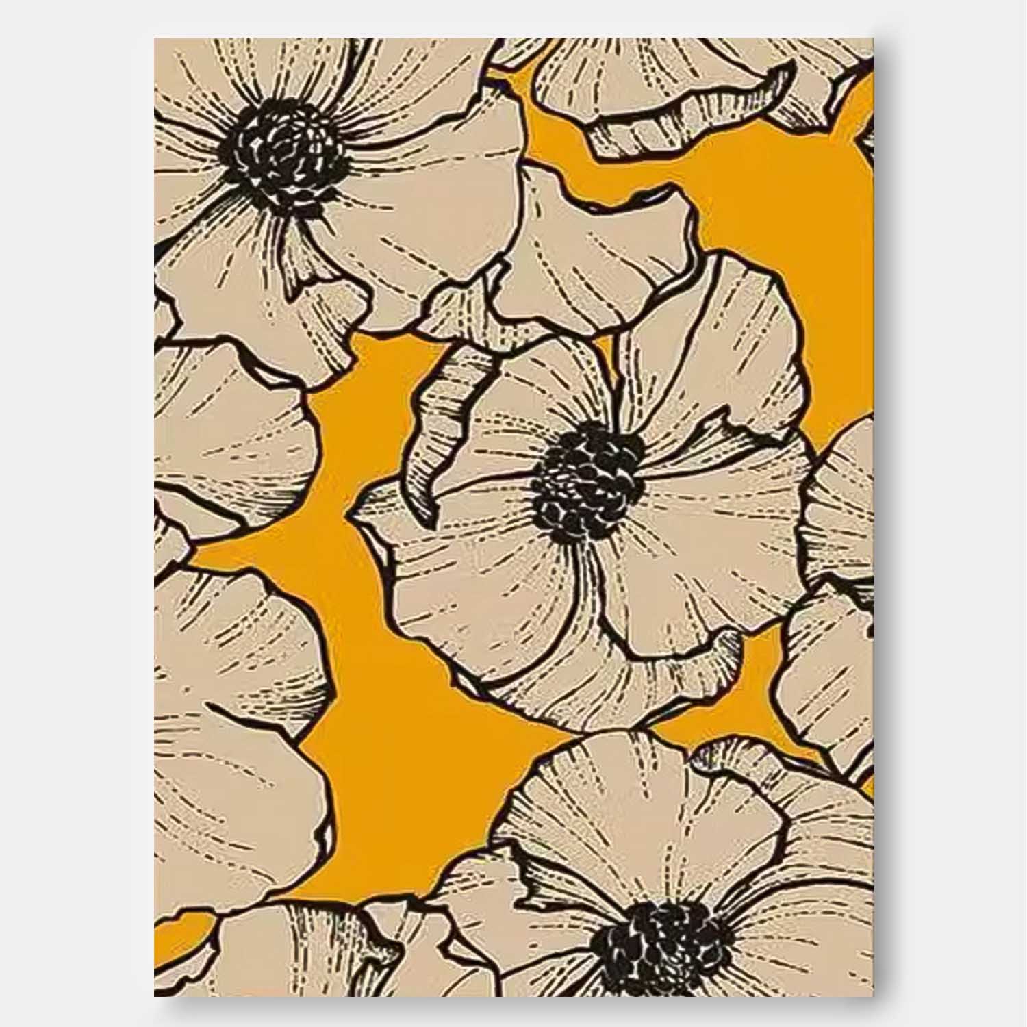 Flower Canvas Art FL148 - Neutralighting