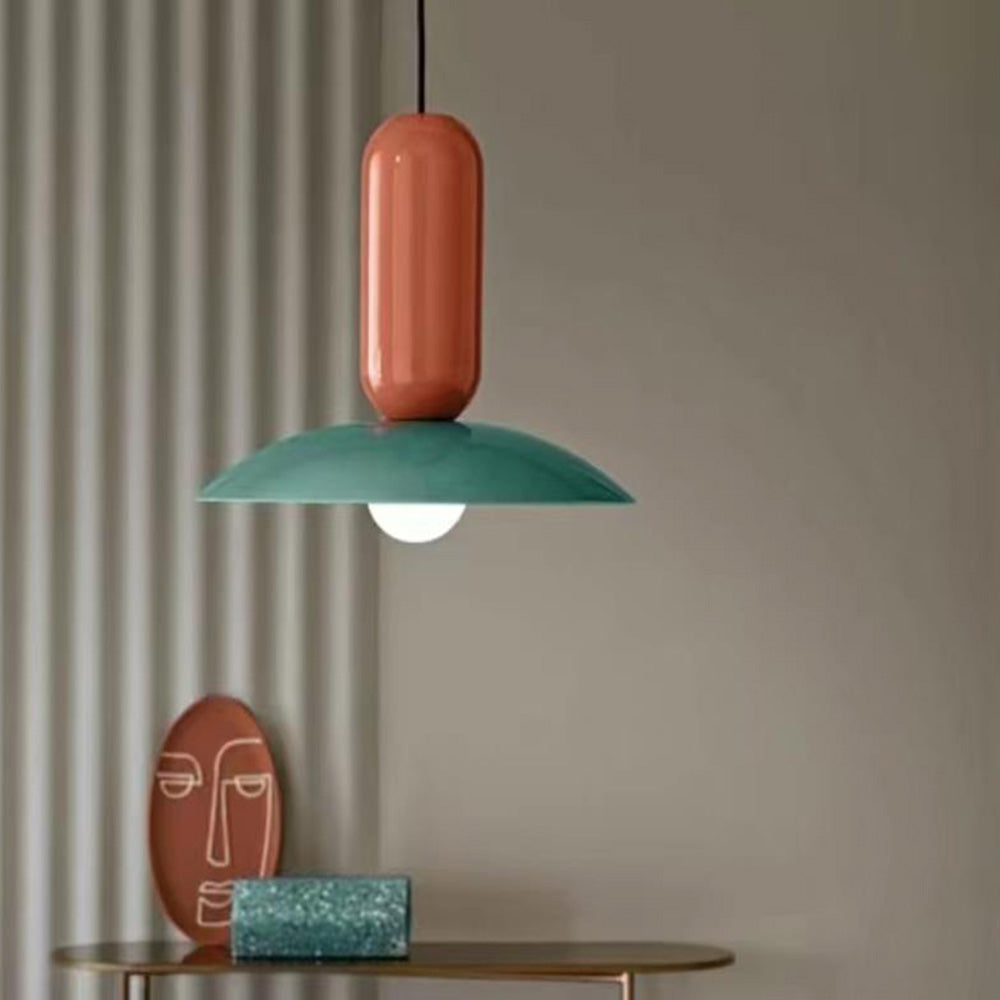 Valentina Nordic Creative Colorful Pendant Light, Metal - Neutral Decor