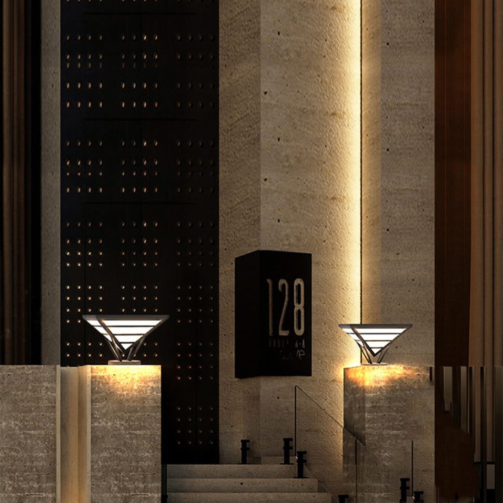 Ray Modern Diamond Metal Outdoor Landscape Pathway Light - Neutral Decor