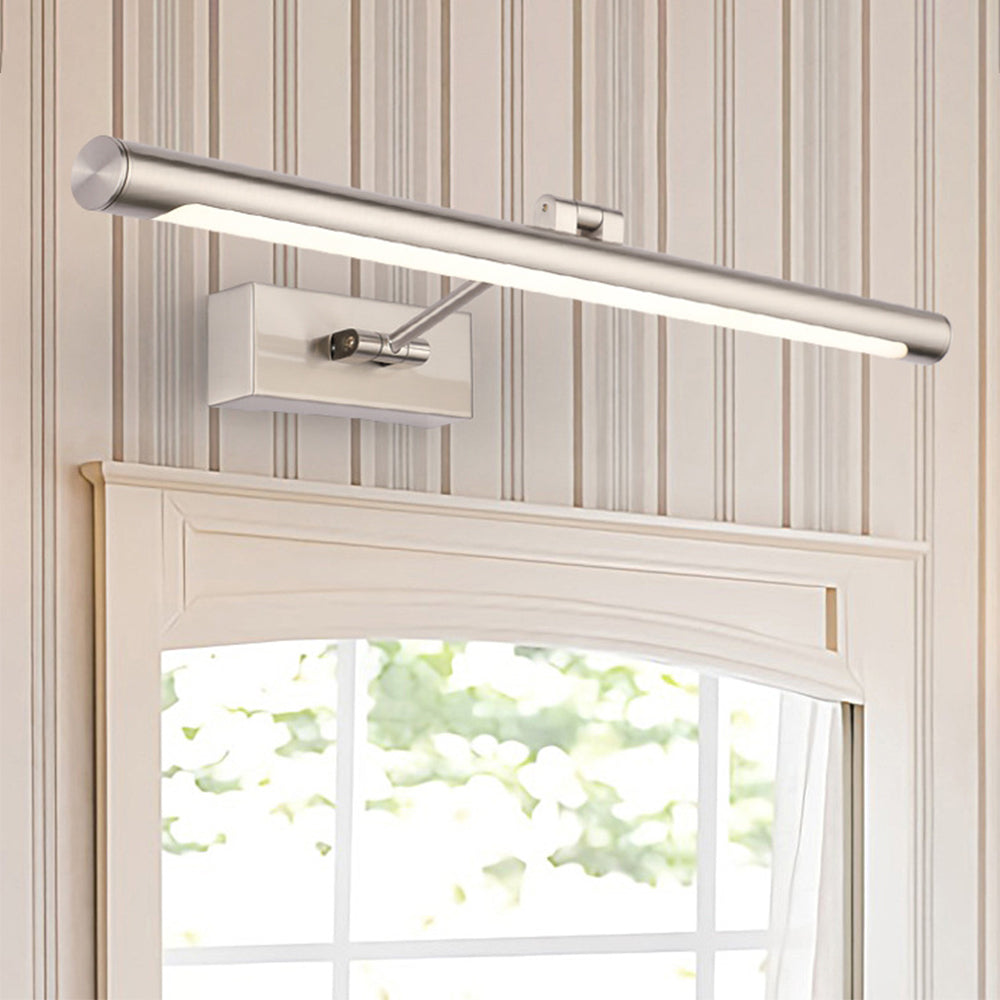 Arisha Modern Linear Metal/Acrylic Wall Lamp, Champagne Gold - Neutral Decor