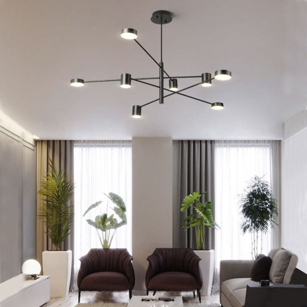Arisha Pendant Light Branch Industrial Black/Gold, Bedroom - Neutral Decor
