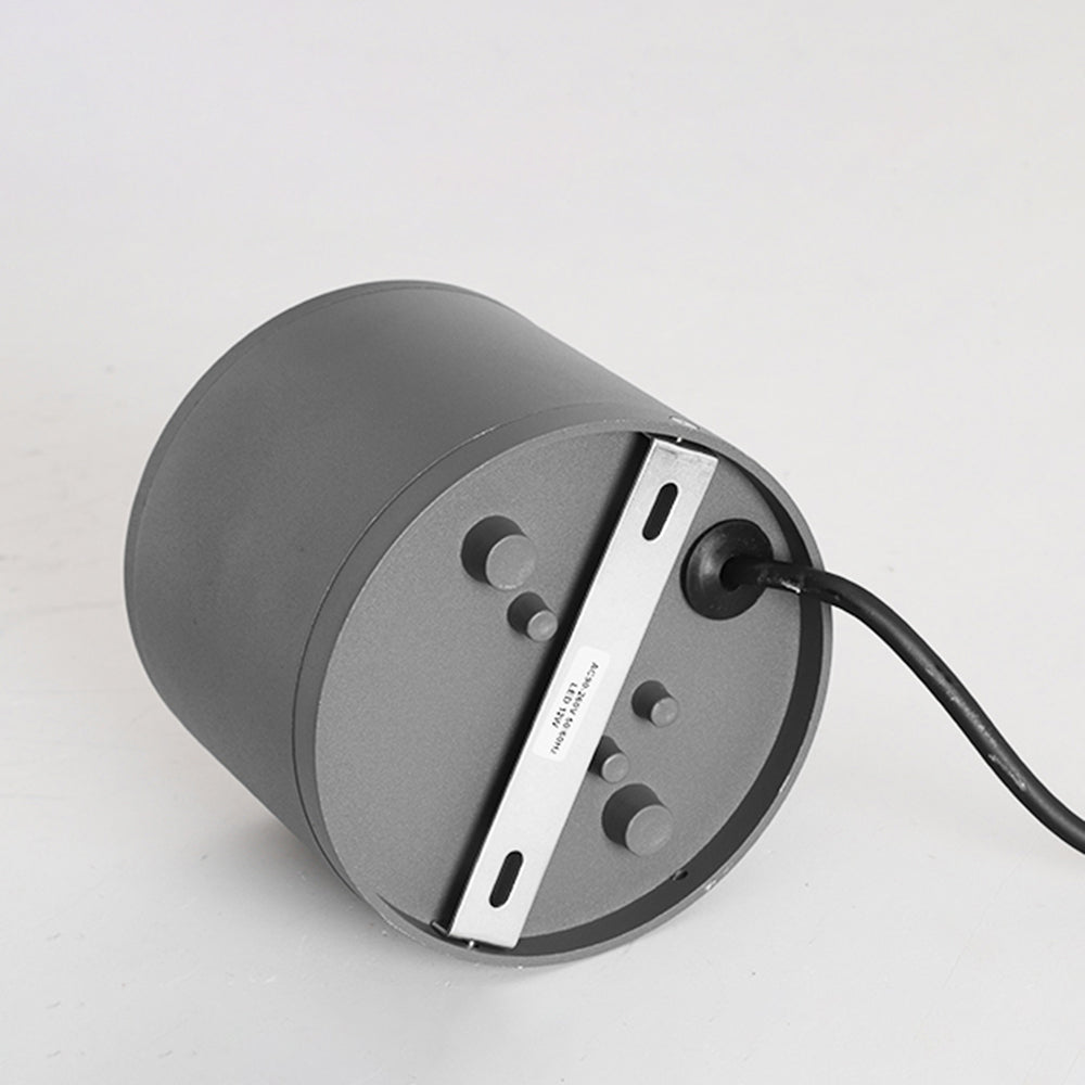 Ray Modern Black Cylindrical Flush Mount Ceiling Light Spotlight - Neutral Decor