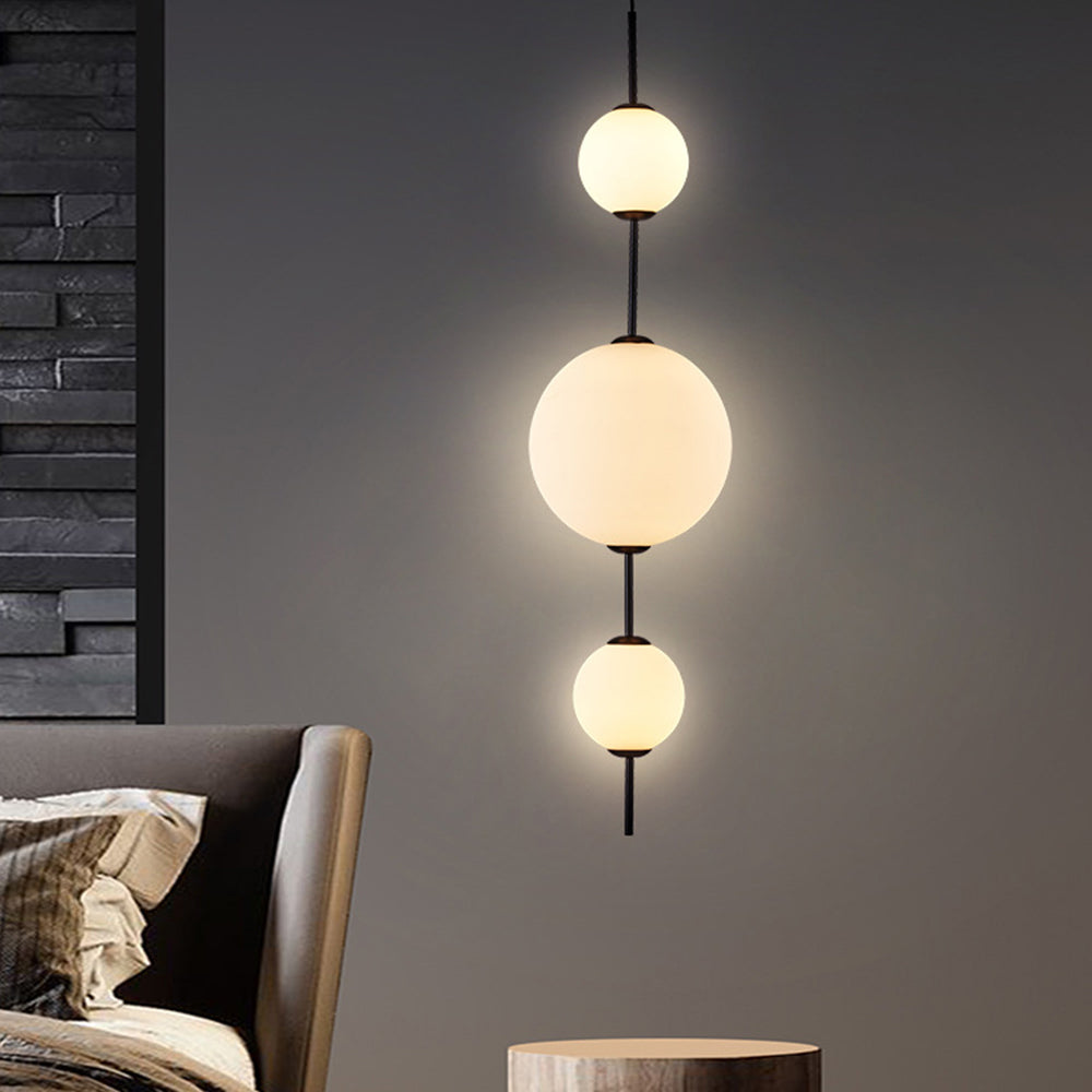 Valentina Creative Ball Pendant Light, Metal & Glass, 3 Styles - Neutral Decor