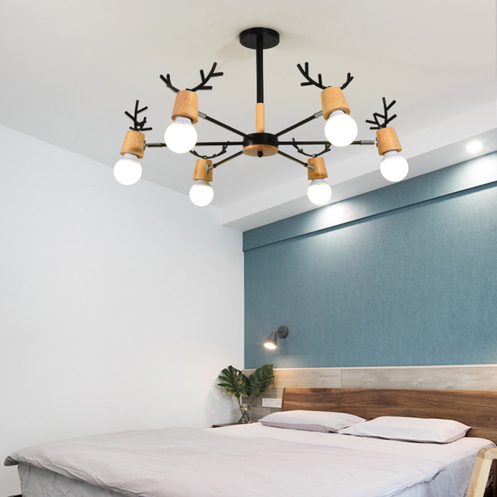 Valentina Deer Pendant Light, 7 Colour, 4 Style - Neutral Decor