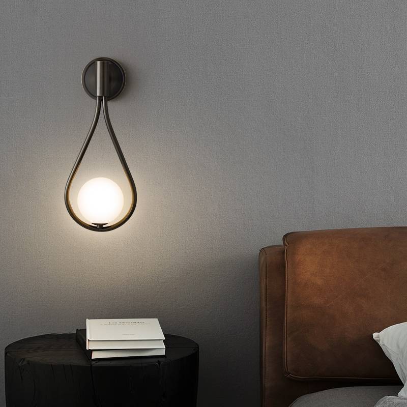 Valentina Drop Shape Wall Lamp, 2 Style - Neutral Decor