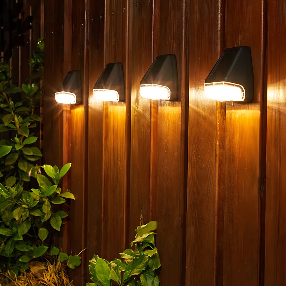 Euora Dusk-to-Dawn Sensor LED Solar PVC Outdoor Stair Lights