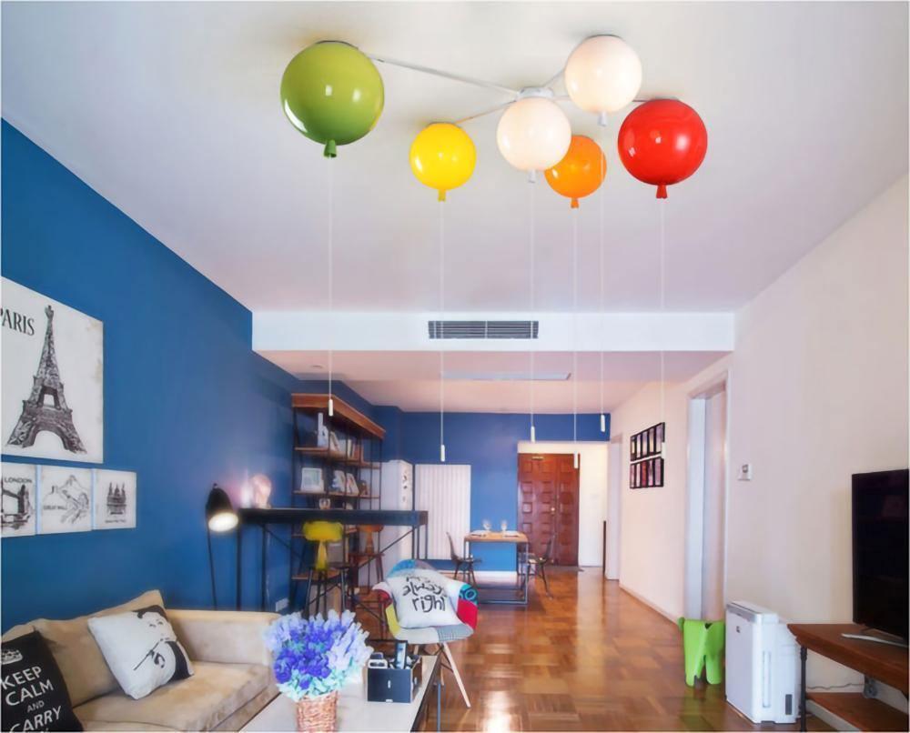 Elaron Pendant Lamp Balloon Shape Playful Whimsical-Neutral Decor