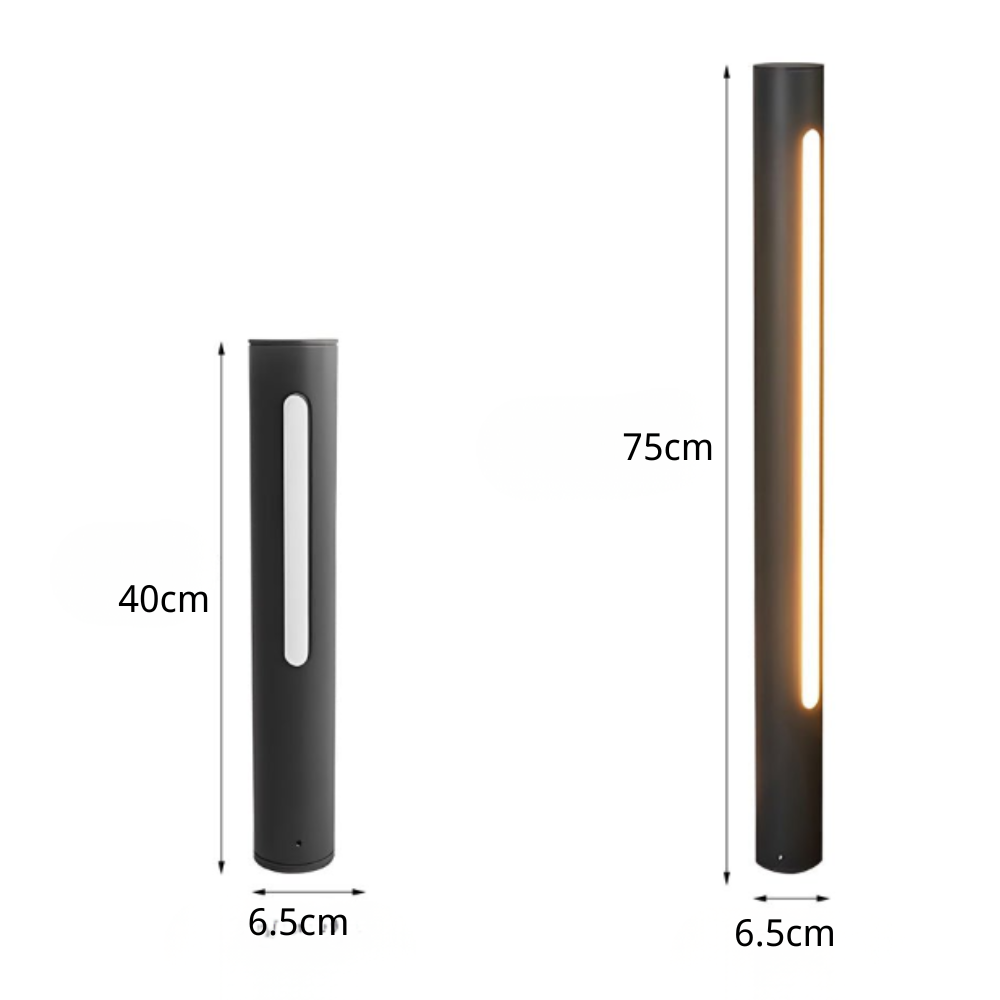 Tali LED Cylinder Outdoor Pathway Light
