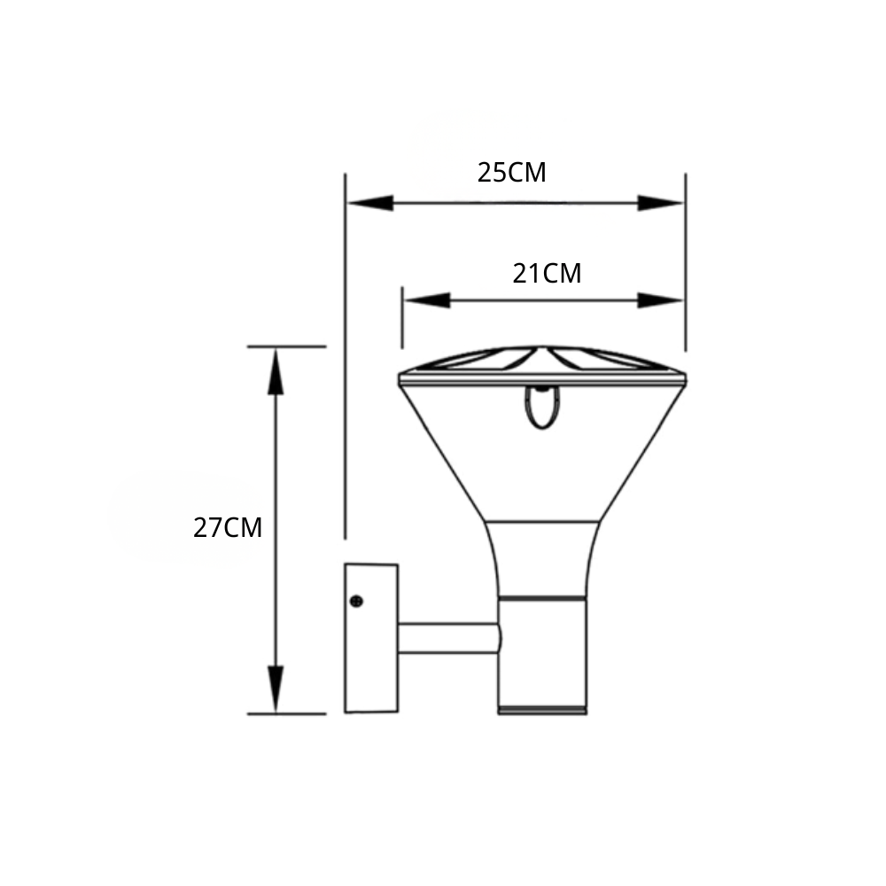 Verica Modern Minimalist Outdoor Wall Lights