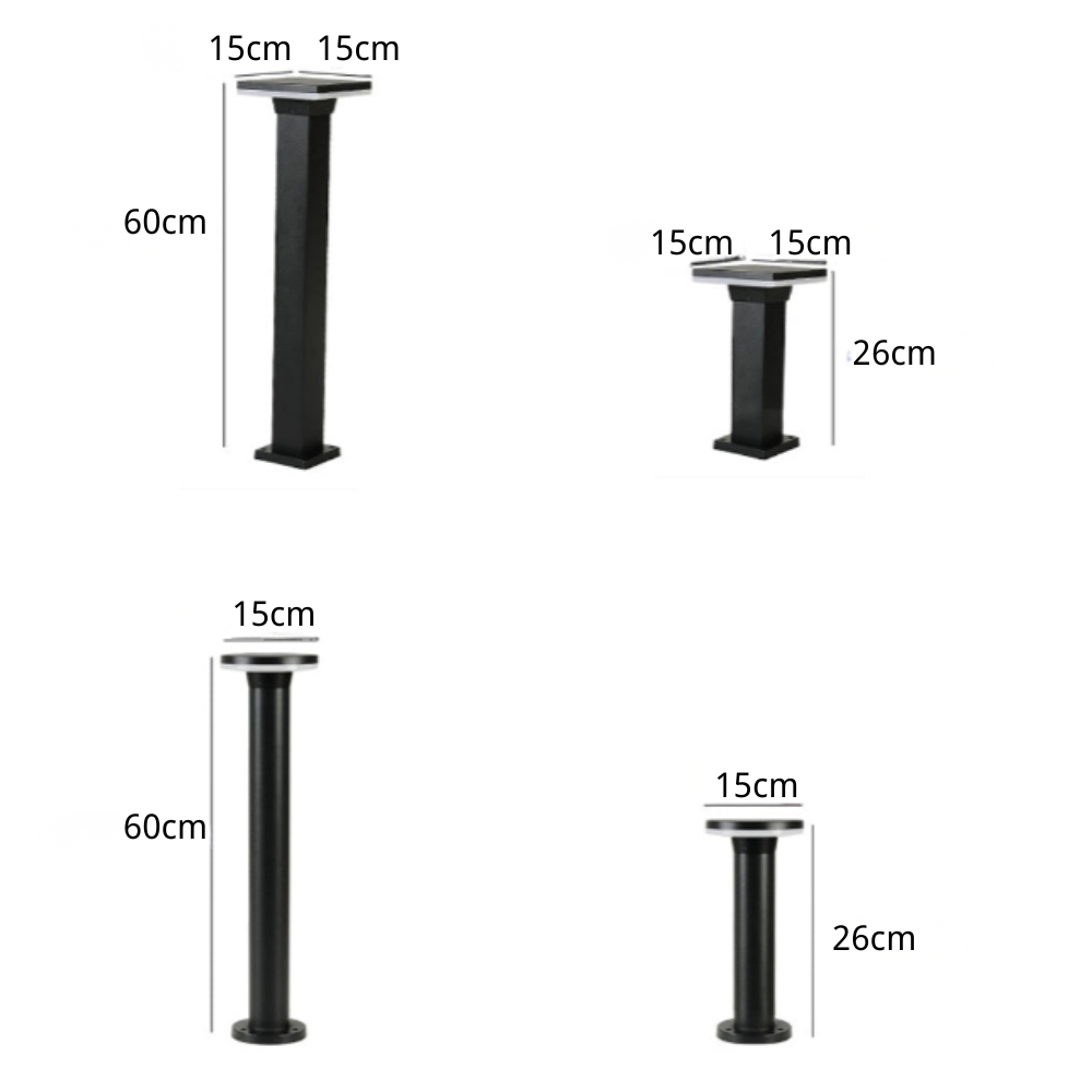 Anasta Minimalist LED Landscape Outdoor Lawn Lamps