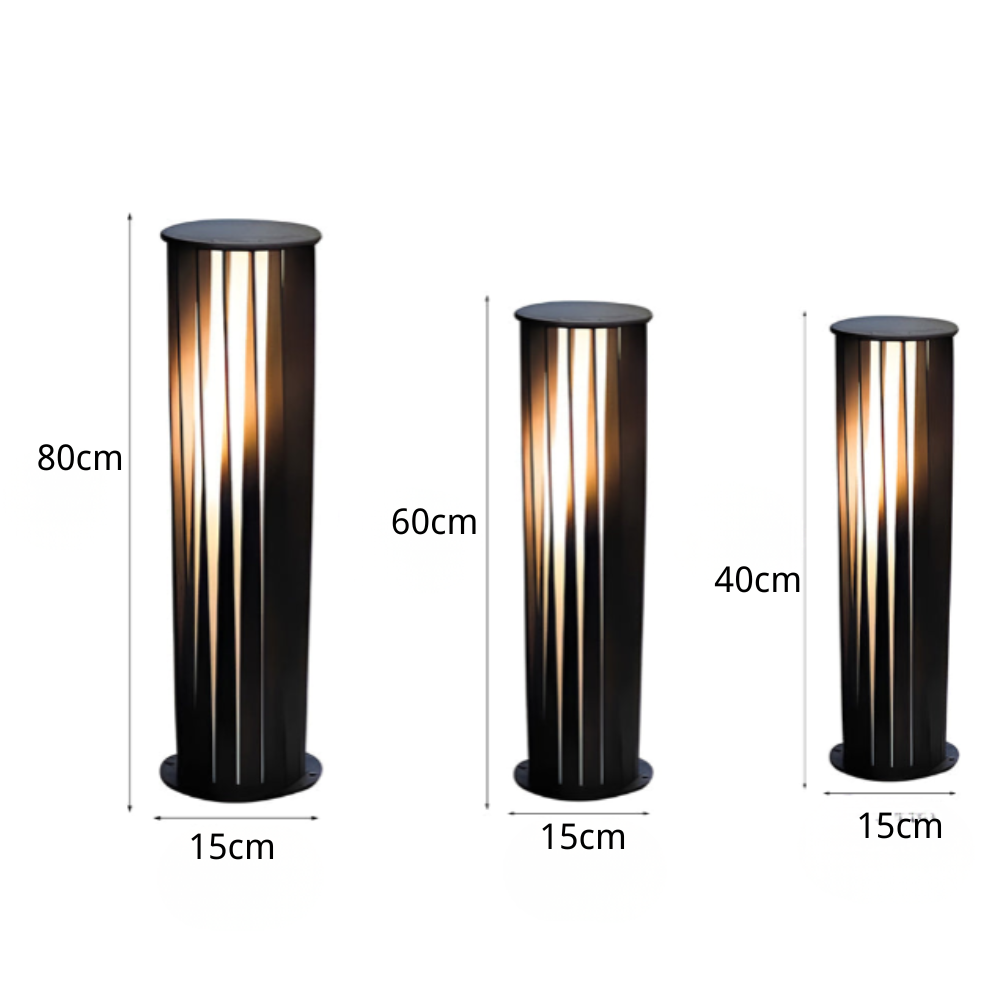 Bethany Geometric Cage LED Outdoor Pathway Lights