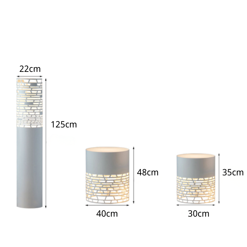 Chuch Stylish LED Cylinder Outdoor Lamp