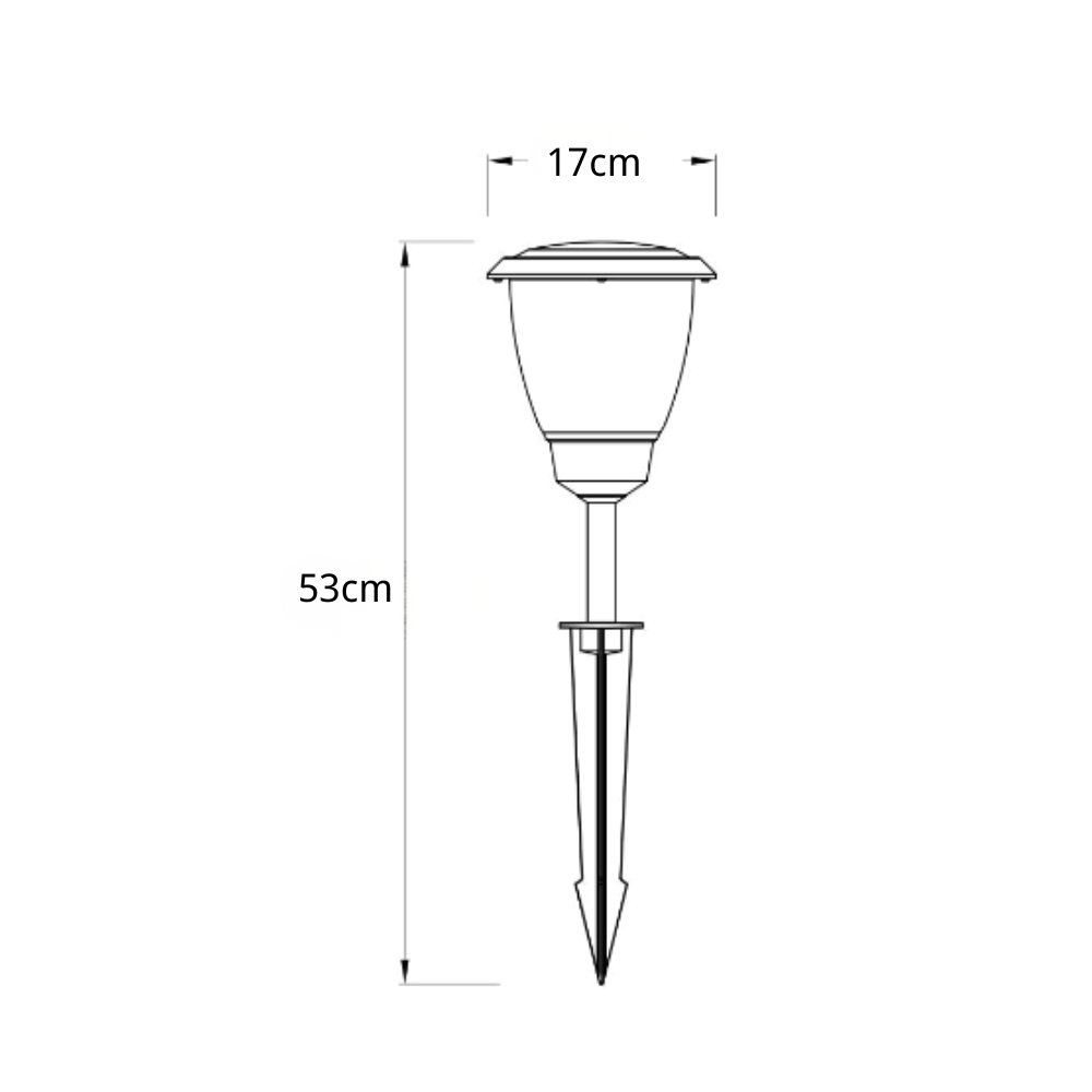 Desired Modern Minimalist LED Outdoor Lawn Lights