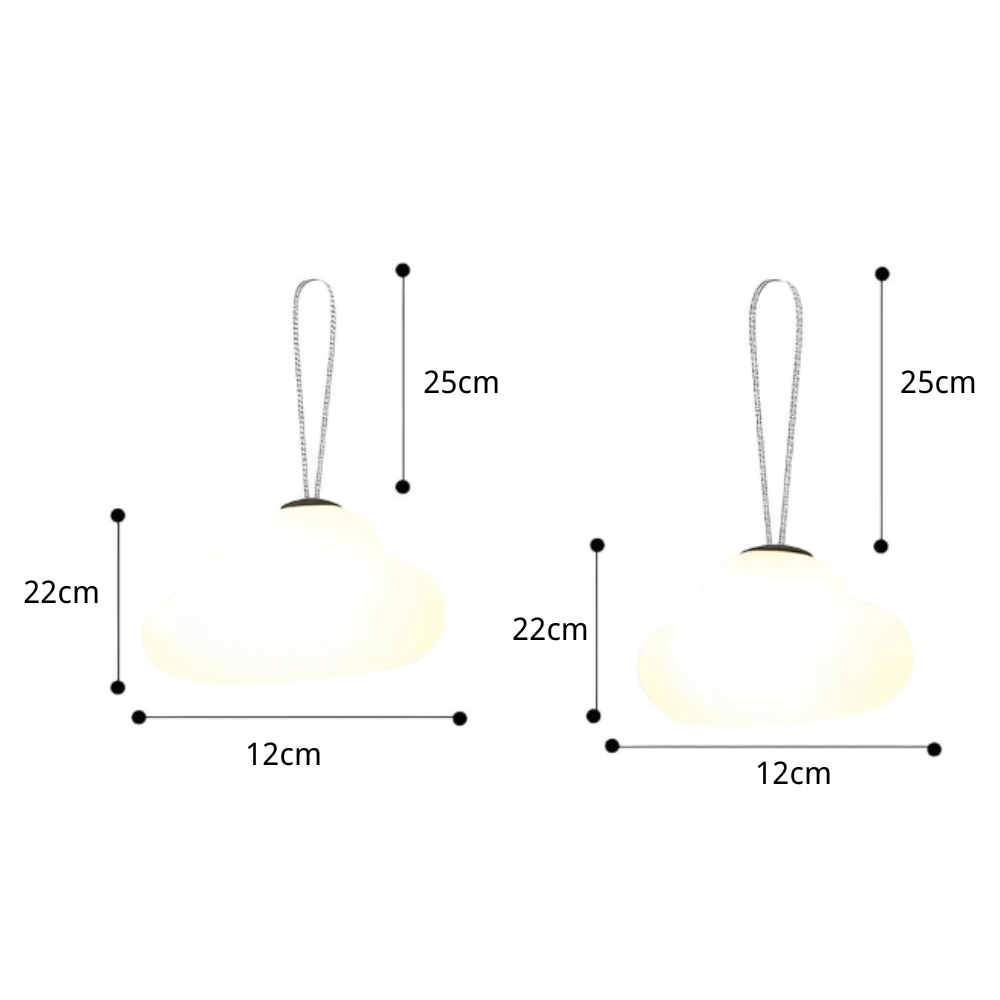 Markm Clouds Creative USB Steel Outdoor Hanging Lights