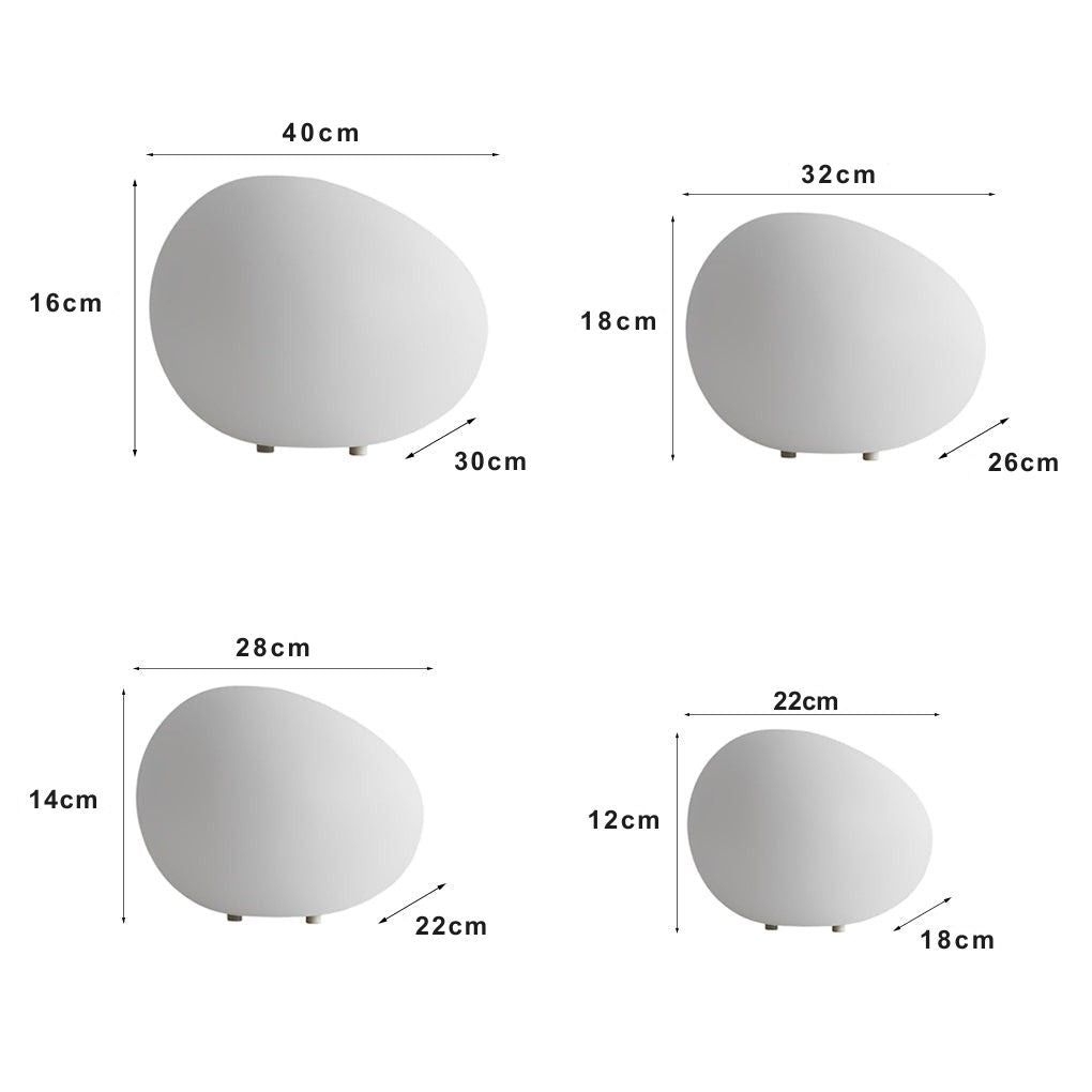 Nore Adjustable Cobblestone Plastic Outdoor Light