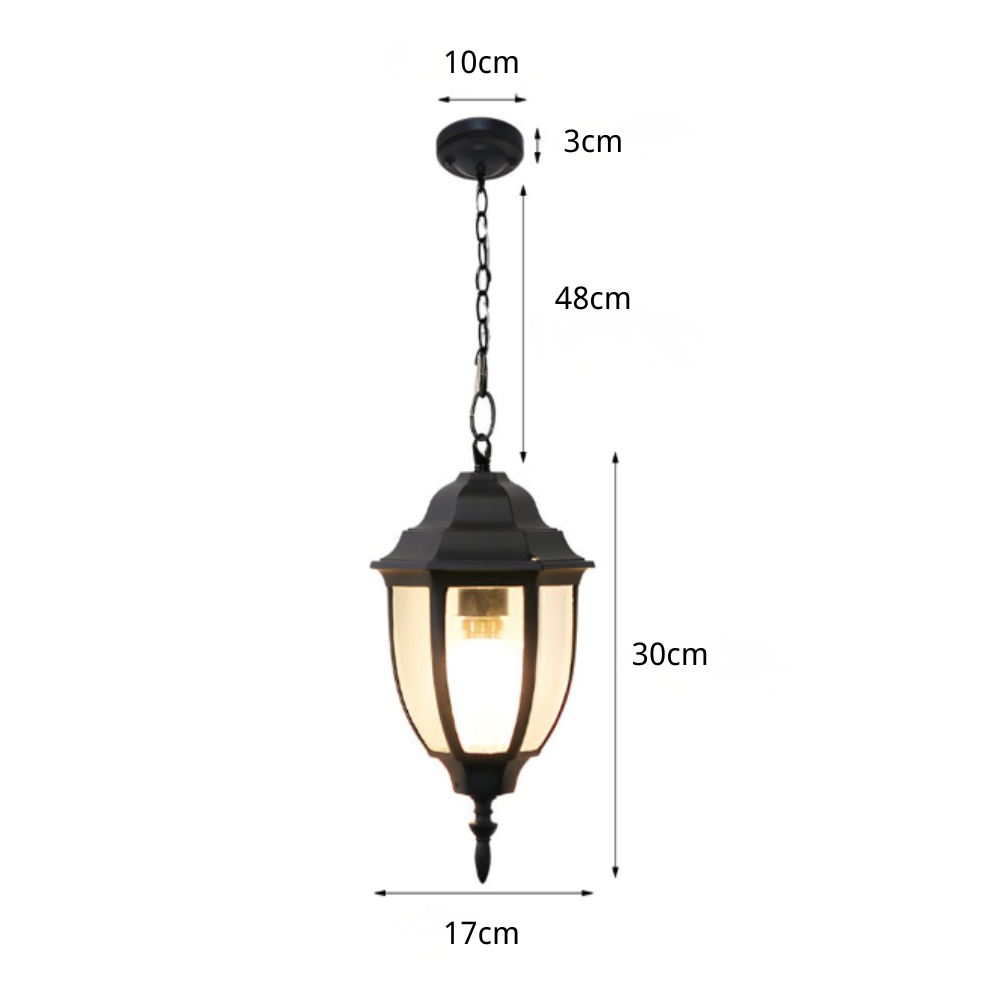 Saantha Antique European Outdoor Chandeliers