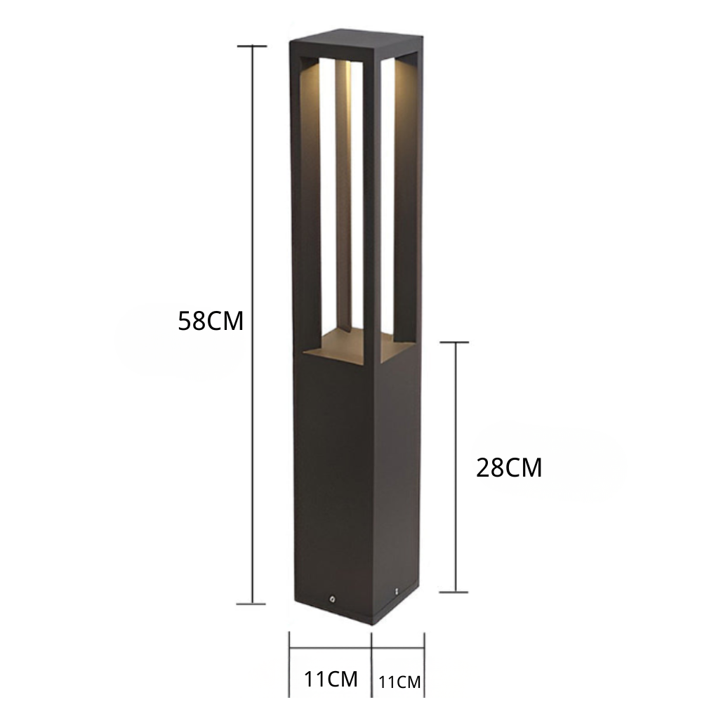 Elen LED Landscape Bollard Outdoor Lights