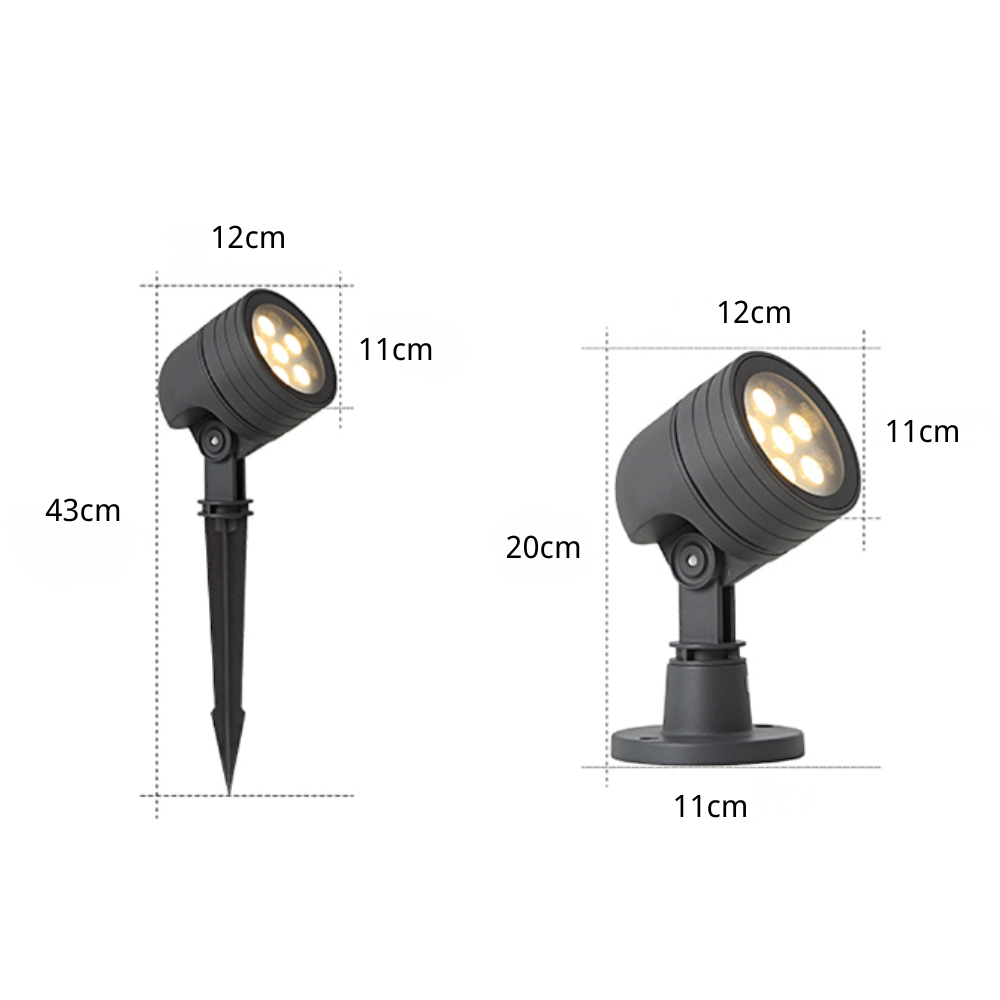 Wallace Landscape Outdoor Spotlight Lawn Light