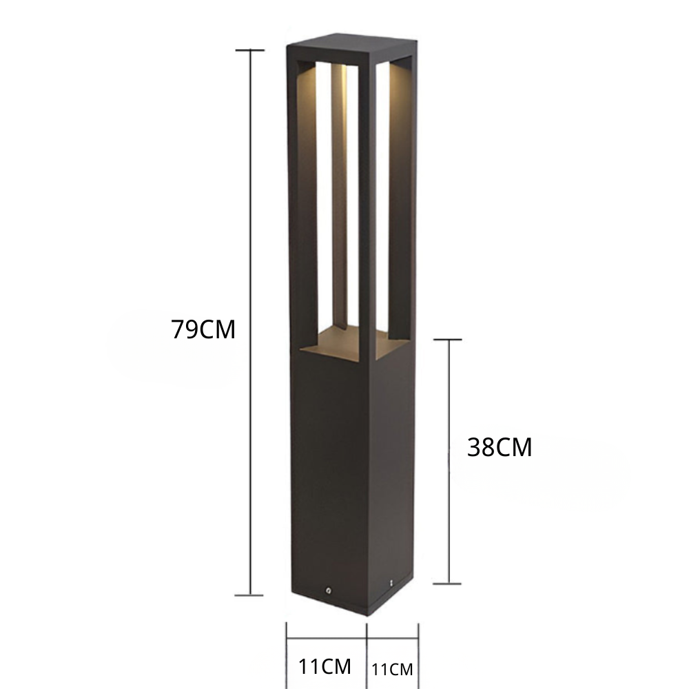 Elen LED Landscape Bollard Outdoor Lights