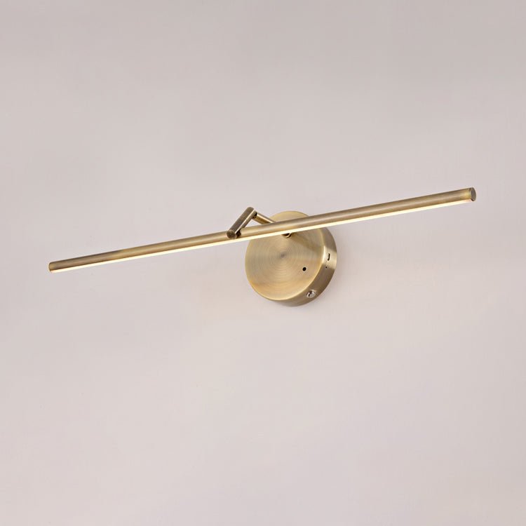 Suly Slim Gold Rechargeable Wall Light-Neutral Decor