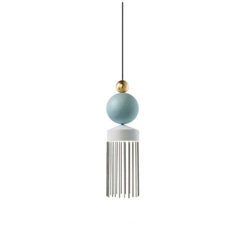 Arisha Modern Tassel Metal Pendant Light - Neutral Decor