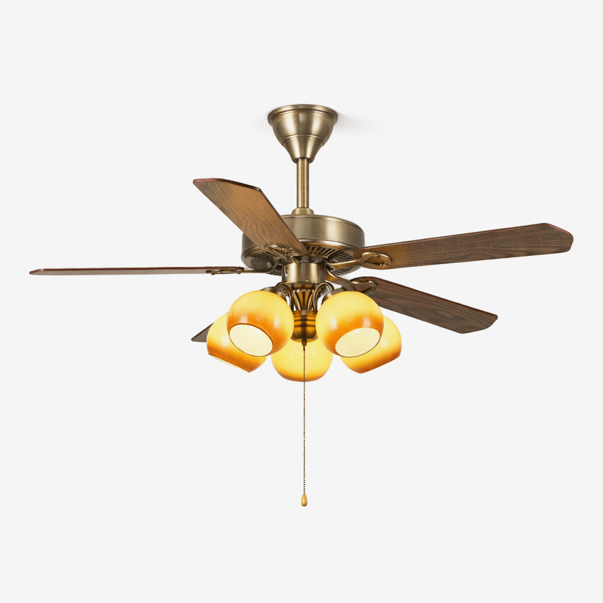 Bravelle Vintage Ceiling Fan Light-Neutral Decor