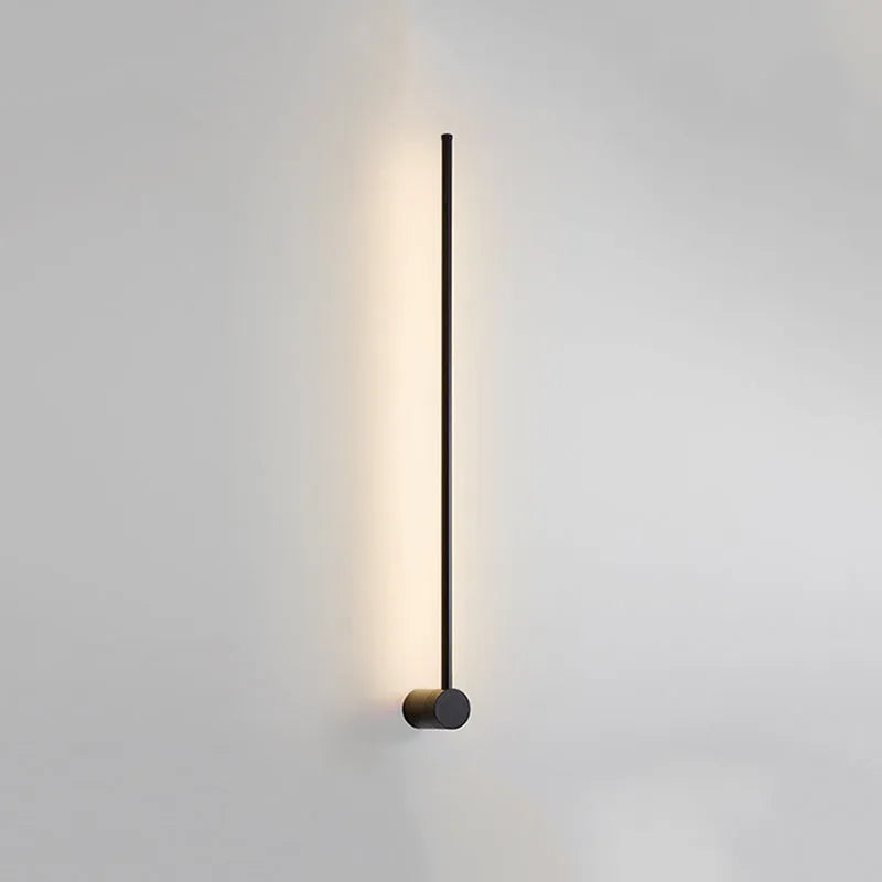 Arisha Modern Minimalist LED Wall Reading Lamp, Black - Neutral Decor