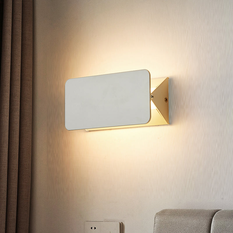 Arisha LED Metal Indoor Wall Lamp Rotatable, White - Neutral Decor