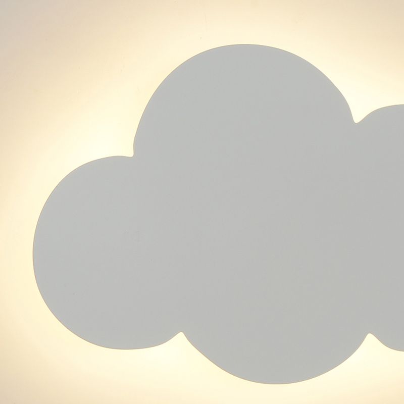 Aria Modern Minimalist Cloud Shape Wall Lamp - Neutral Decor