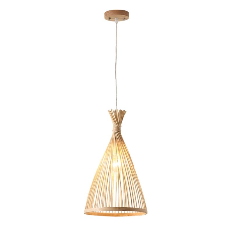 Arisha Pendant Light Rattan Modern, Hand-woven, Hotels - Neutral Decor
