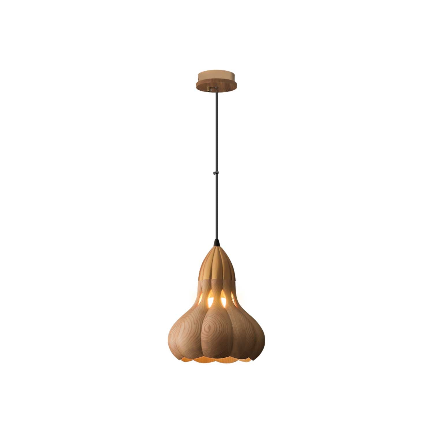 Arraeion Individual Creativity Wood Pendant Lamp-Neutral Decor