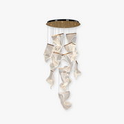Arisha Luxury Artistic Chandelier, Gold - Neutral Decor