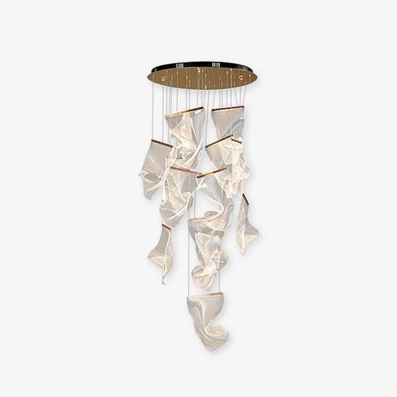 Arisha Luxury Artistic Chandelier, Gold - Neutral Decor