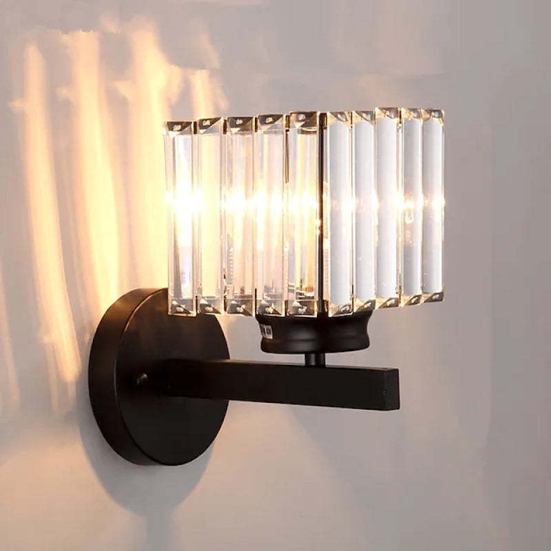 Arisha Modern LED Crystal Wall Lamp Square, Round - Neutral Decor