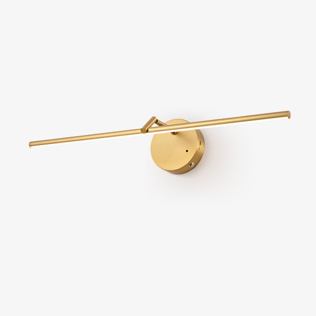Suly Slim Gold Rechargeable Wall Light-Neutral Decor