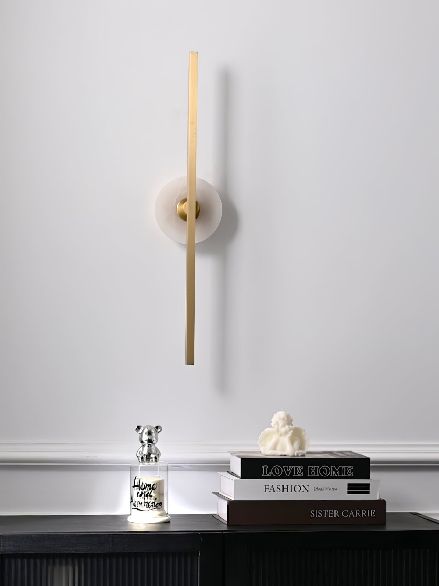 Elmarir Linear Alabaster Wall Light-Neutral Decor