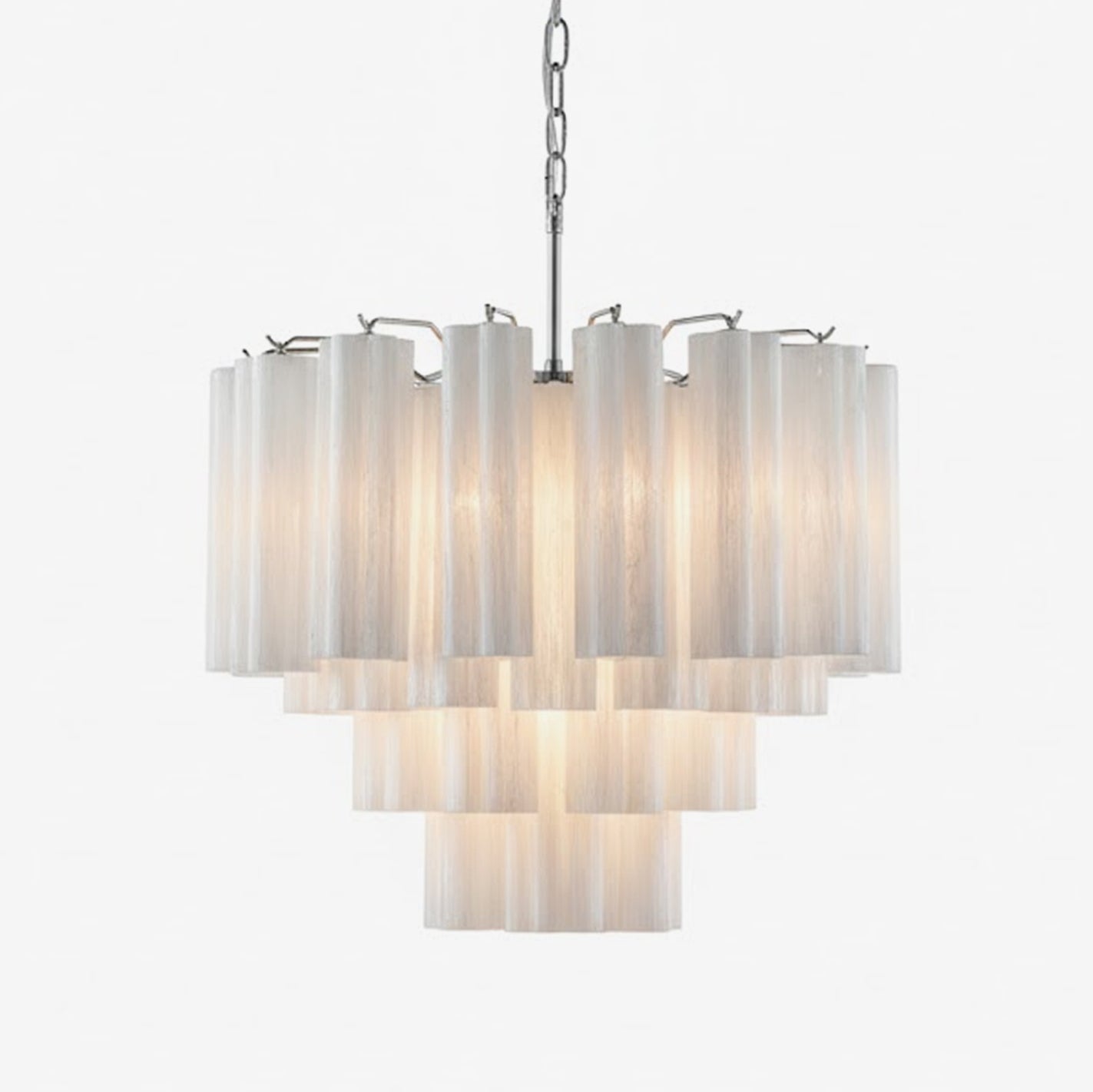 Stratum Ripple Chandelier-Neutral Decor