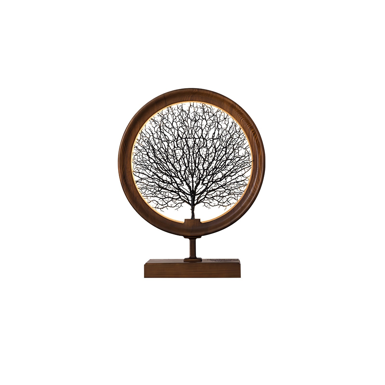 Stella Modern Wood Table Lamp-Neutral Decor