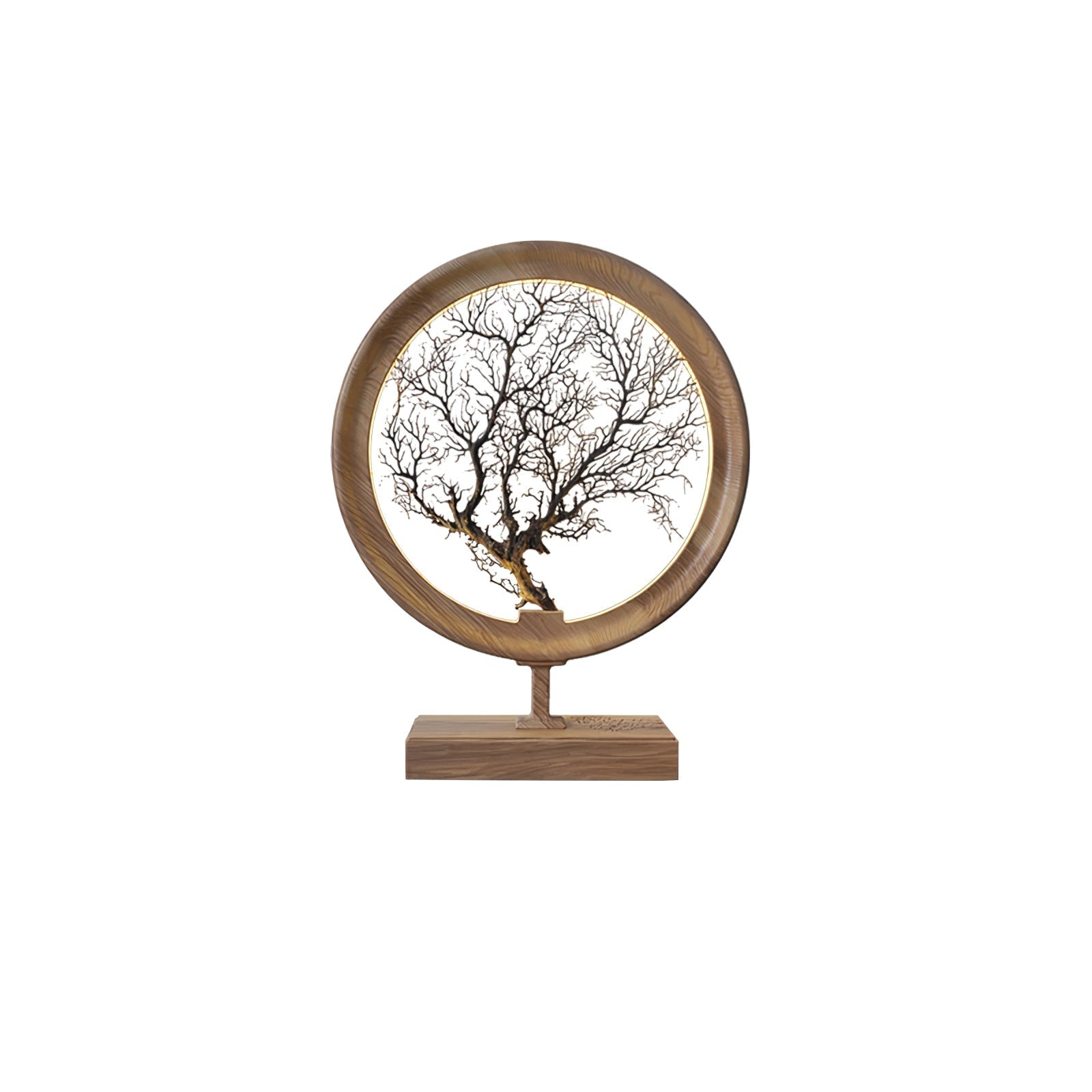 Stella Modern Wood Table Lamp-Neutral Decor
