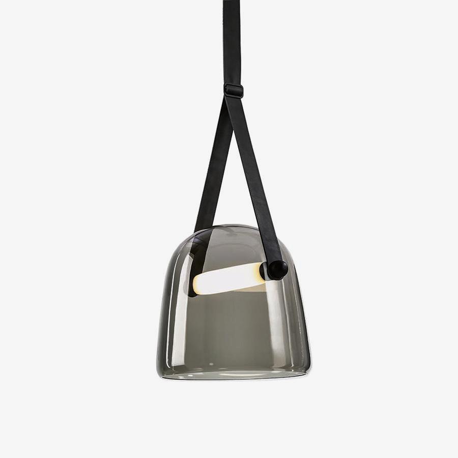 Averisce Leather Industrial Pendant Light-Neutral Decor