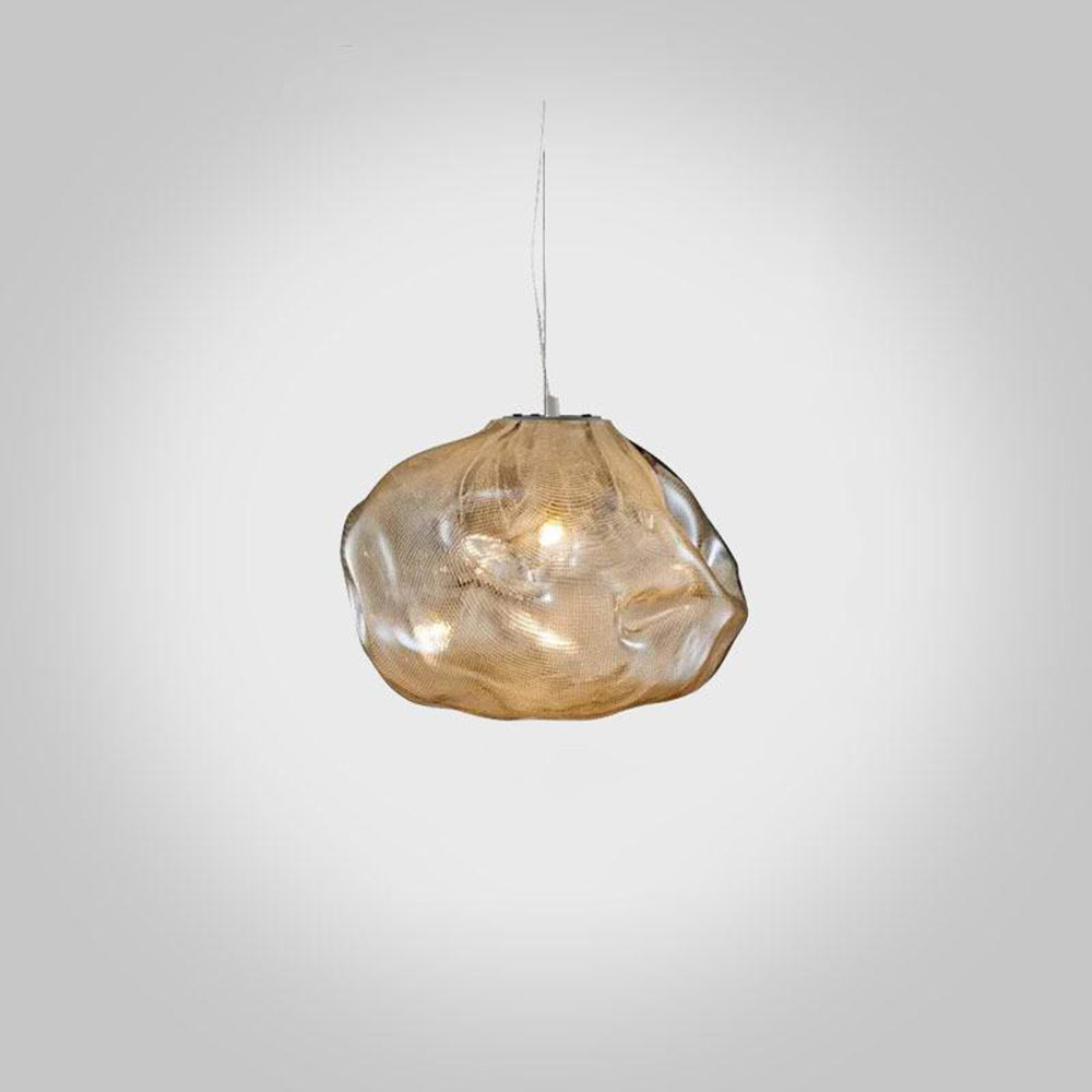 Avi Minimalist Spherical Glass Pendant Light, 3 Colour - Neutral Decor
