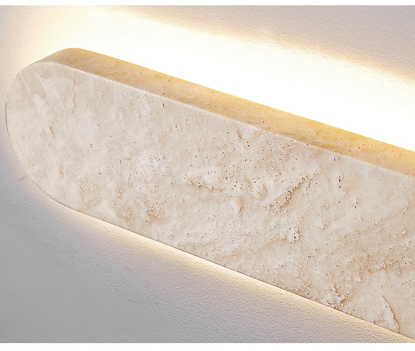 Elraee Travertine Wall Light-Neutral Decor