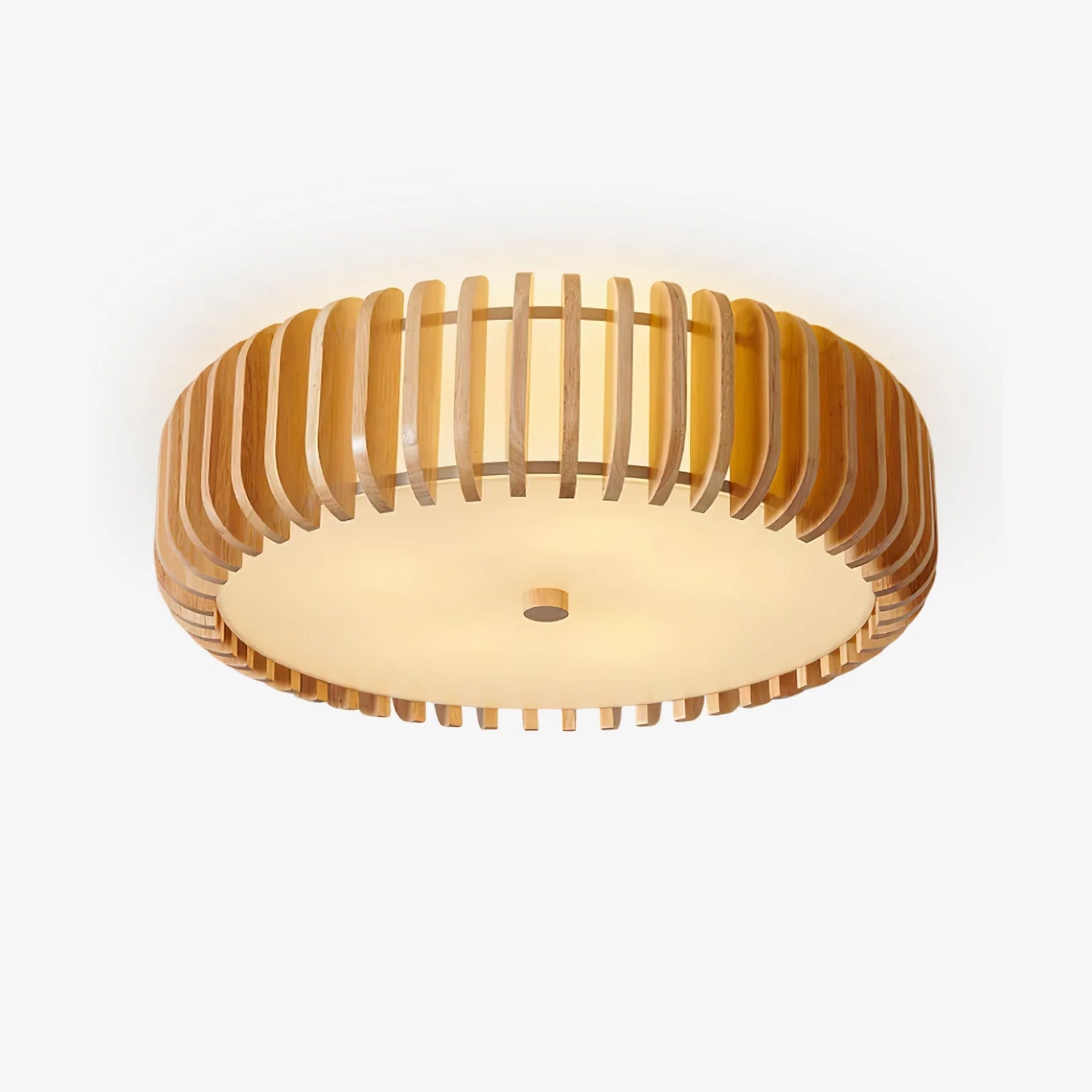 Vezorus Premium Elegance Wood Ceiling Lamp-Neutral Decor