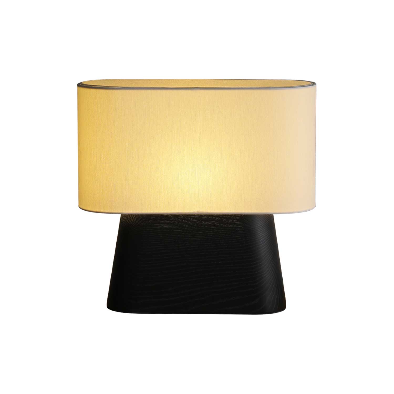 Grashen Wood & Fabric Table Lamp-Neutral Decor