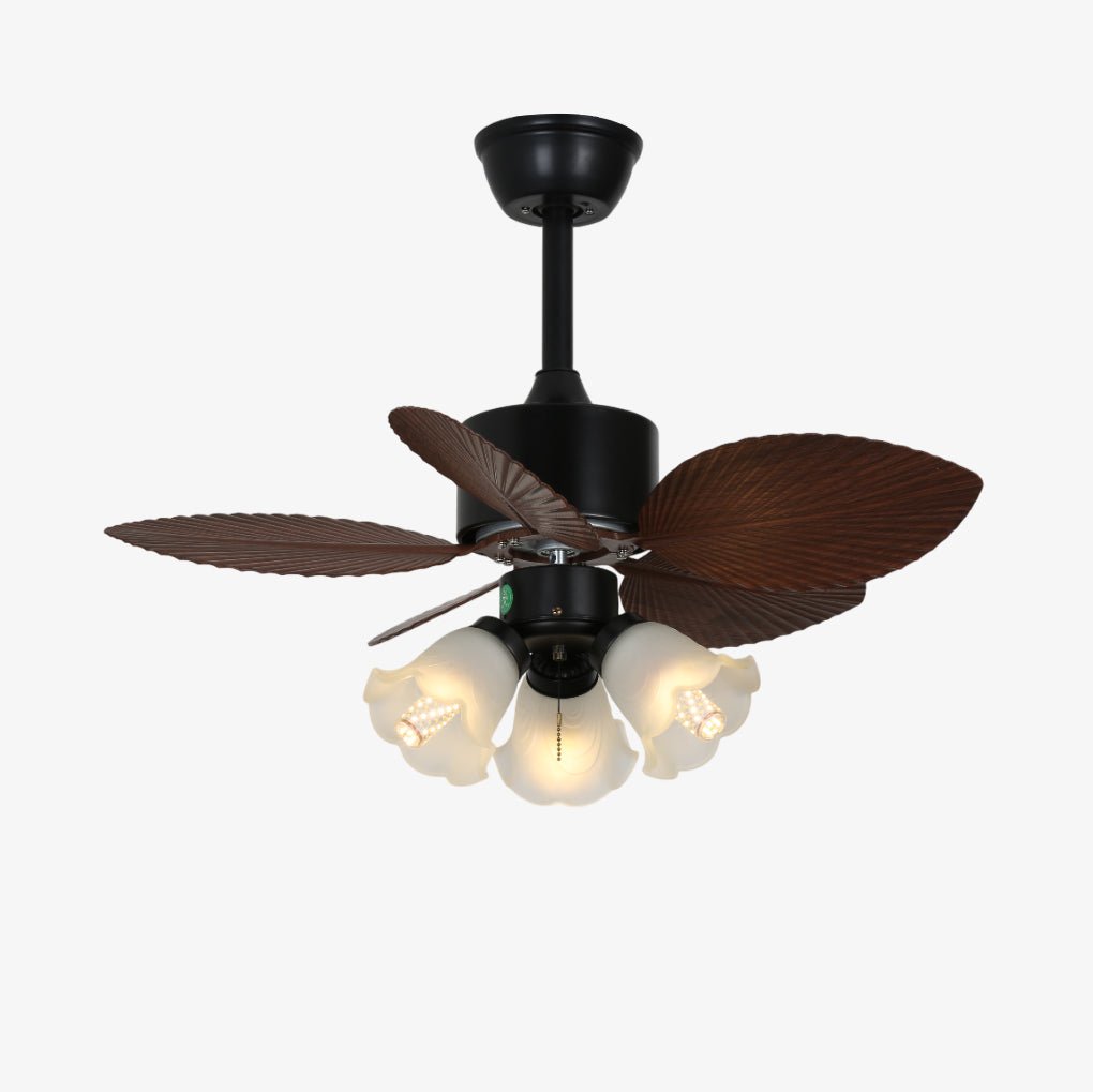 Florence Vintage Wood Ceiling Fan Light-Neutral Decor