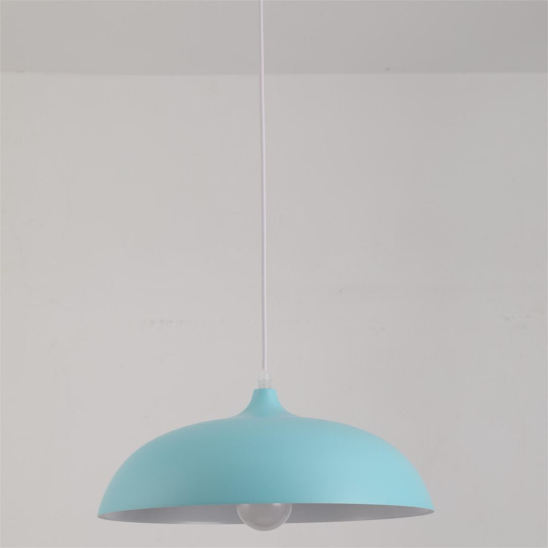 Valentina Macaroon Colorful Dome Shape Pendant Light - Neutral Decor
